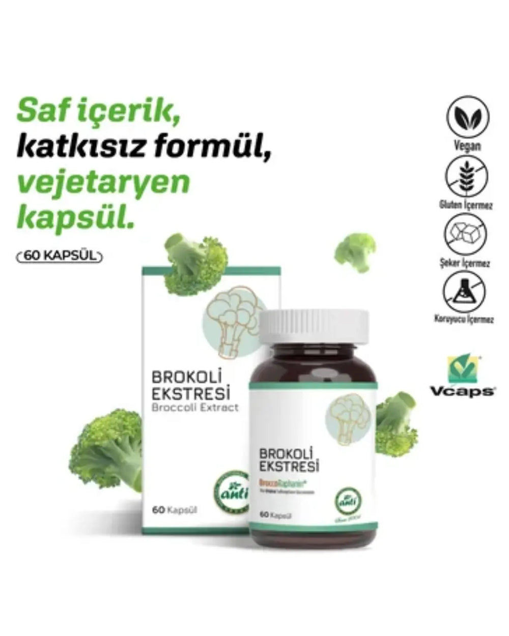 Anti Broccoli Extract Broccoraphanin Supplement 60 Capsules