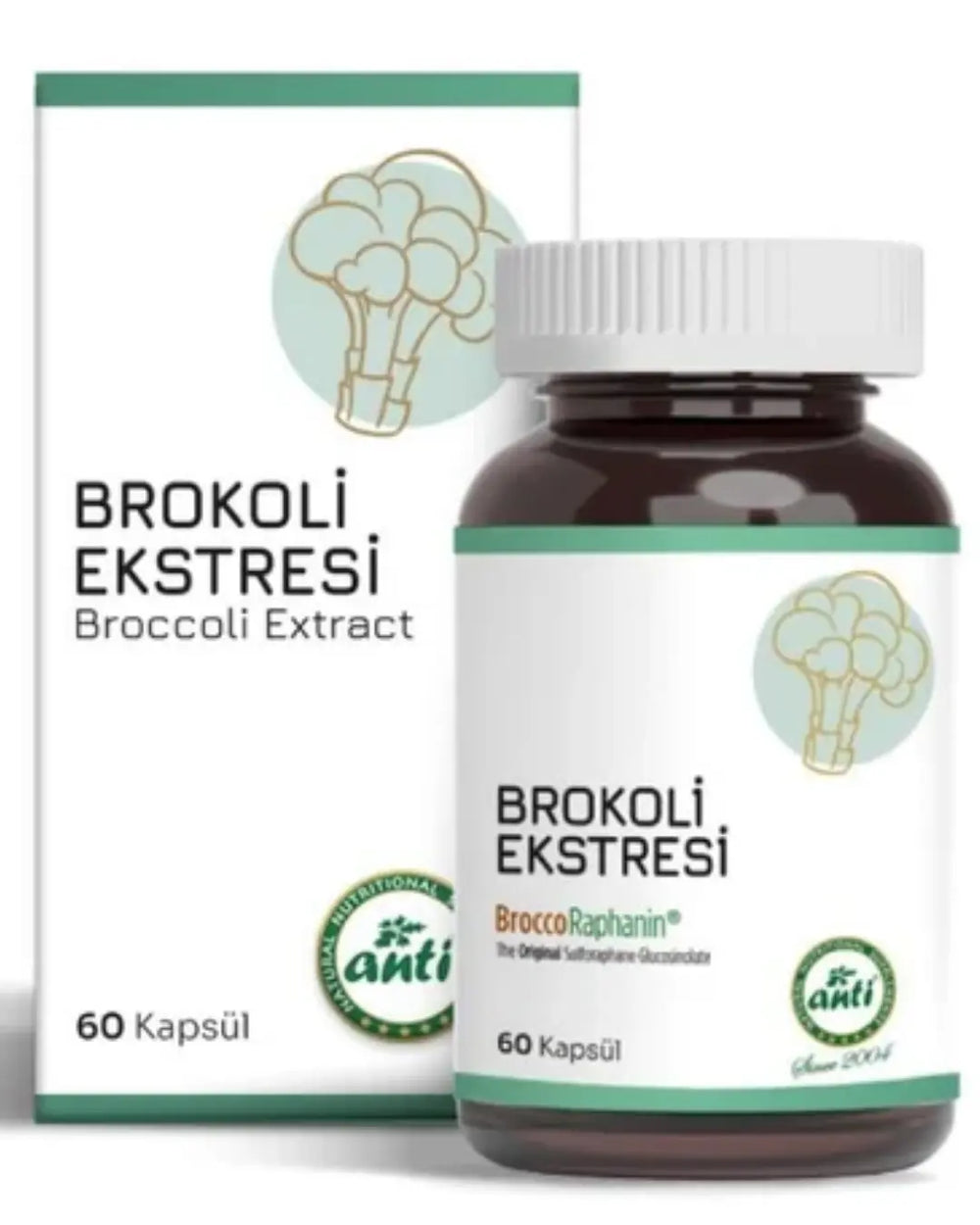 Anti Broccoli Extract Broccoraphanin Supplement 60 Capsules