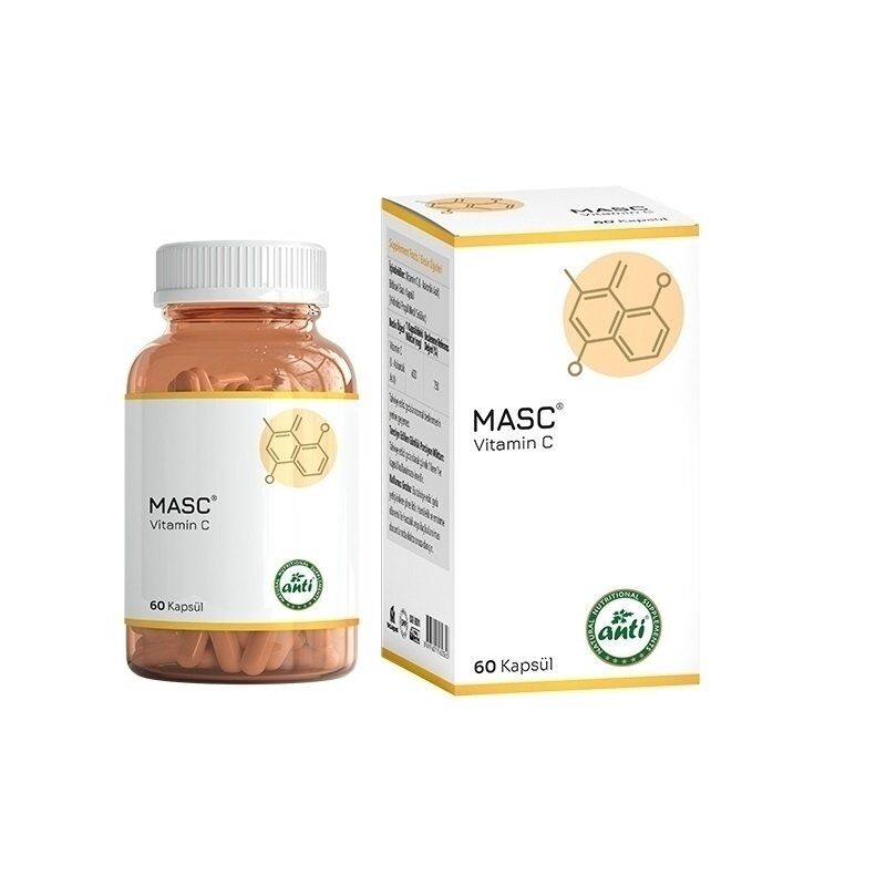 Anti Naturel Vitamin C Masc with Citrus Bioflavonoids 30 Capsules