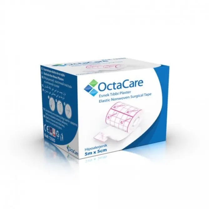 Octamed OctaCare Hypoallergenic Fixation Tape 5cm x 5m