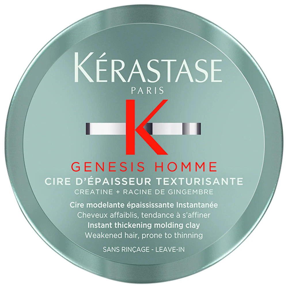 Genesis Homme Light-Hold Styling Wax Pomade for Men - Non-Greasy, Hair Thickening Product Genesis Homme Light-Hold Styling Wax Pomade for Men men's styling wax pomade, light hold hair styling, non-greasy hair product, hair thickening product, men's grooming hair care, hair care for men, styling products for fine hair, non-sticky hair wax, men's hair styling, hair volumizing products, Genesis Homme, hair styling for thinning hair