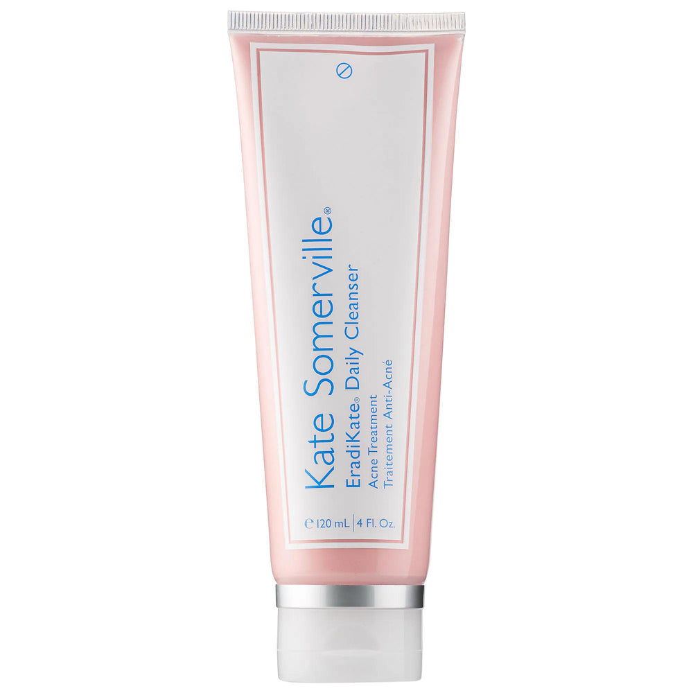 EradiKate 3% Sulfur Daily Foaming Cleanser + Acne Treatment - Combat Acne & Blackheads with Clinical Strength Sulphur Formula EradiKate 3% Sulfur Cleanser: Combat Acne & Blackheads acne treatment cleanser, sulfur-based skincare, acne-prone skin care, daily foaming cleanser, clinical strength acne control, skincare, acne products, blemish treatments, oily skin solutions, blackhead removal, sebaceous filament reduction, gentle cleanser, non-comedogenic, dermatologist-recommended, Kate Somerville, Foster Natio