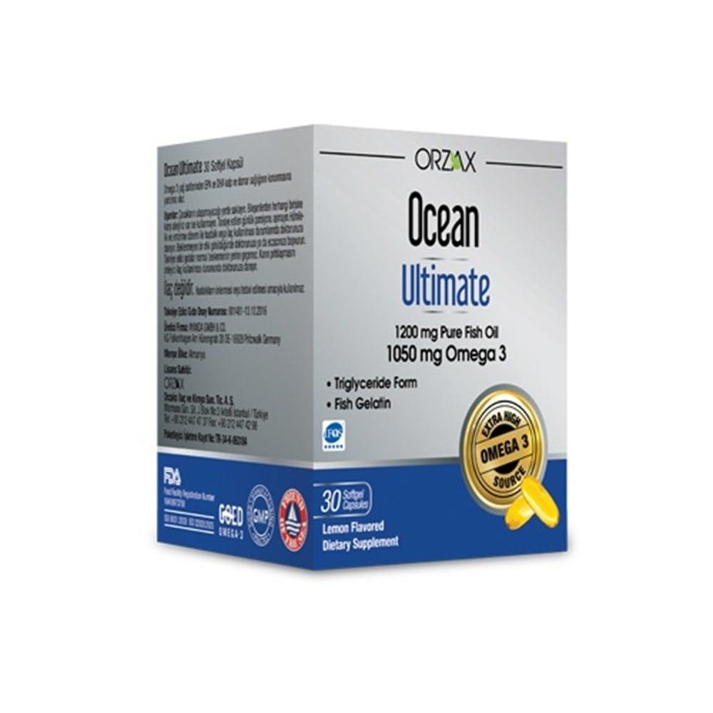 Orzax Omega-3 Dietary Supplement - Fish Oil Capsules with EPA &amp; DHA, Gluten-Free &amp; Non-GMO - Supports Heart Health &amp; Cognitive Function - image 2
