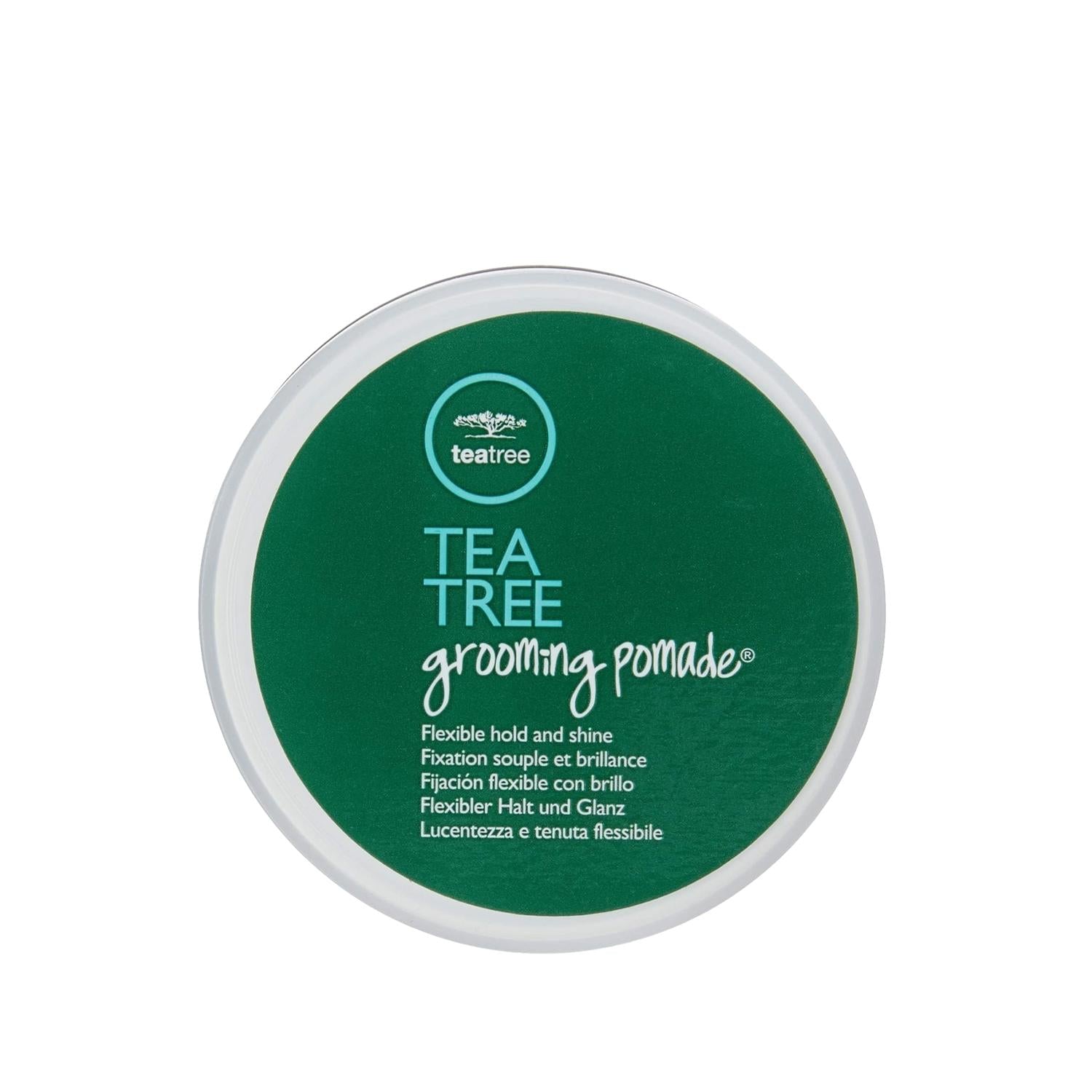 Paul Mitchell Tea Tree Special Grooming Flexible Hair Styling Pomade for Flexible Hold - 85g Paul Mitchell Tea Tree Hair Pomade for Flexible Hold Hair Styling Pomade, Tea Tree Hair Product, Flexible Hold Hair Styling, Paul Mitchell Tea Tree, Hair Grooming Products, Hair Care, Natural Ingredients, Flexible Hold, Non-Greasy Texture, Men's Grooming, Hair Styling Products