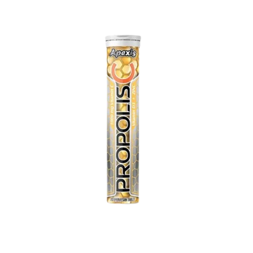 Apexis Vitamin C 1000 Propolis & Zinc Effervescent Tablets - 20 Count