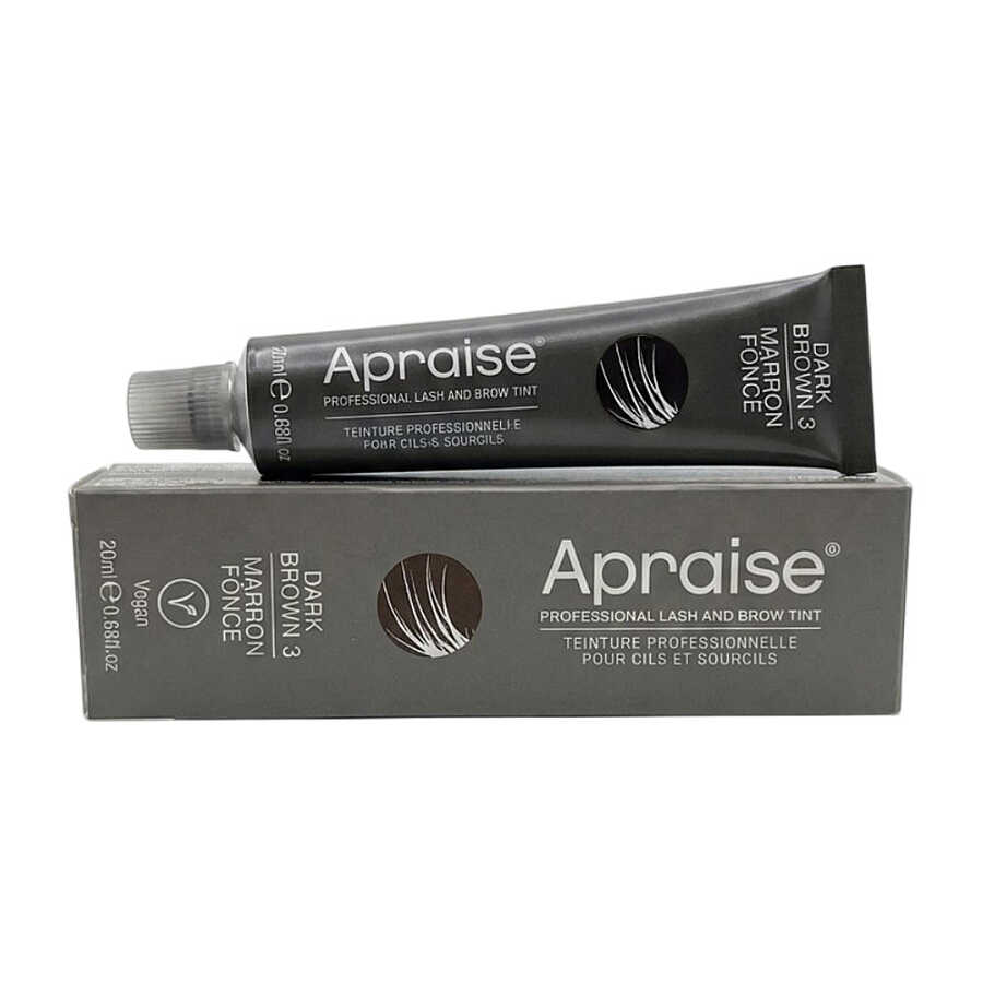 Apraise Eyelash and Eyebrow Tint 3 Dark Brown 20 ml