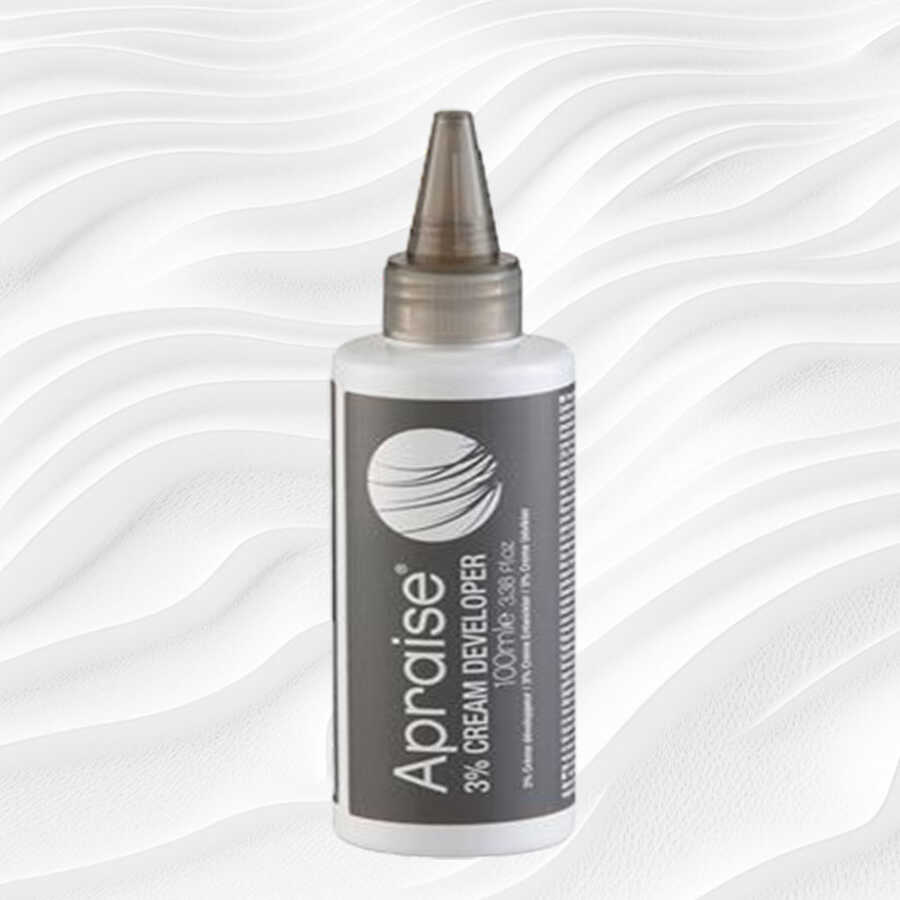 Apraise Eyelash and Eyebrow Cream Developer for Long-Lasting Color 100ml