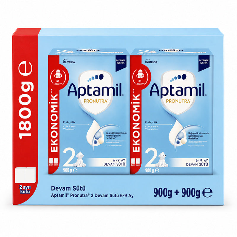 Aptamil Pronutra 2 Follow-On Milk 900 g (2 x 900 g)