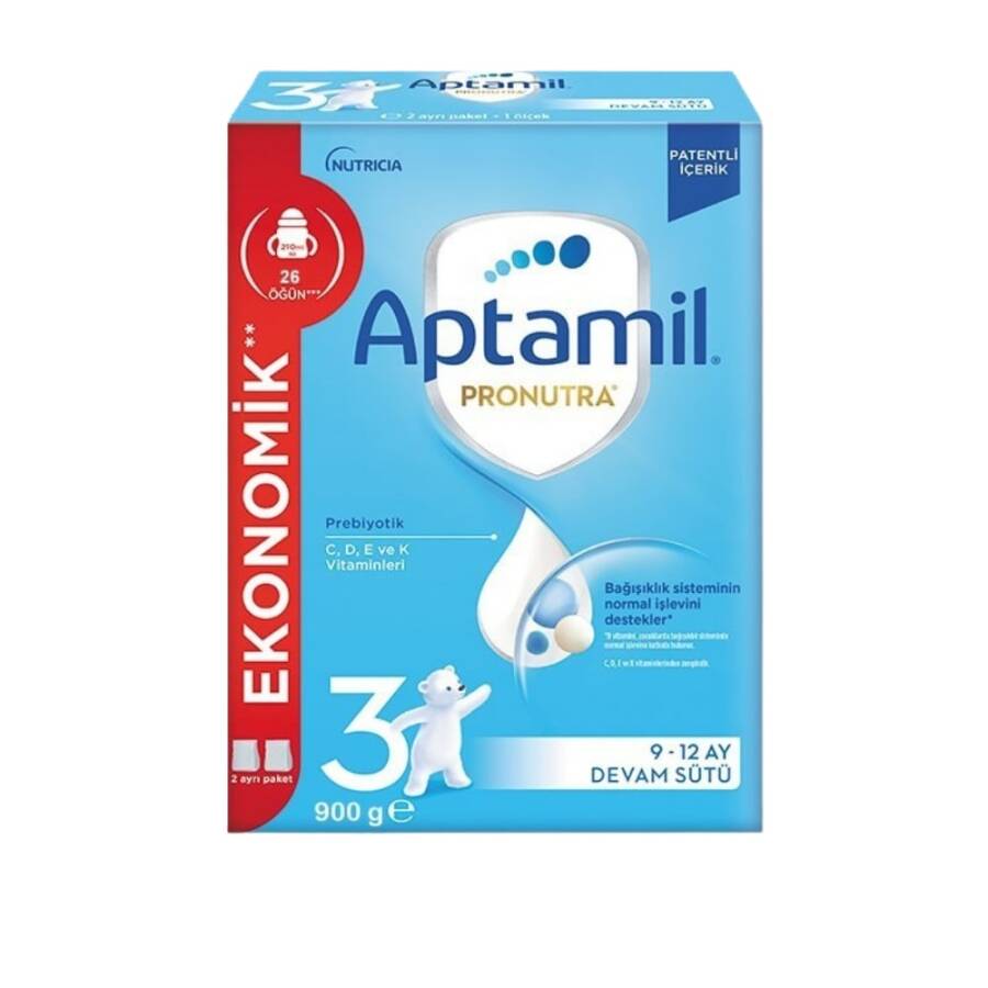 Aptamil Pronutra 3 Toddler Milk Formula 9-12 Months 900g