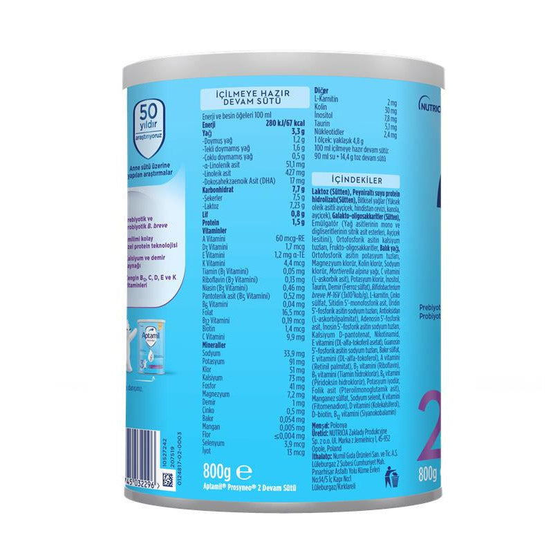 Aptamil Prosyneo 2 Follow-On Formula 800 g