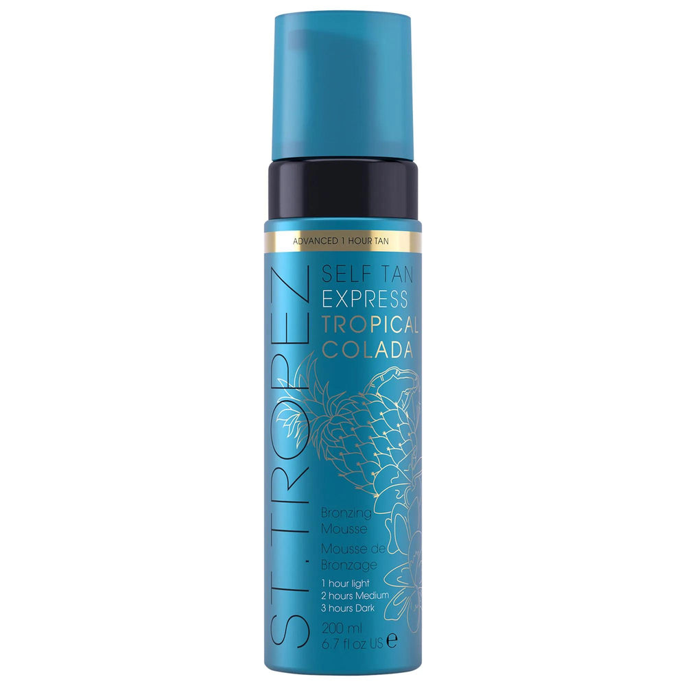 Self Tan Express: Tropical Colada Bronzing Mousse | Fast, Customizable, Cruelty-Free Sunless Tanner Self Tan Express Mousse: Fast, Tropical, Cruelty-Free Tanner self tanning mousse, express tan, sunless tanner, tropical colada tan, cruelty-free self tanner, fast tanning mousse, DHA tanning mousse, bronzing mousse, at home tan, tan without sun, self tanner, tanning mousse, express tan mousse, tropical tan, cruelty-free tan, fast tan, DHA tan, at-home tanning, sunless tan, tanning, sunless tanning, beauty, pe
