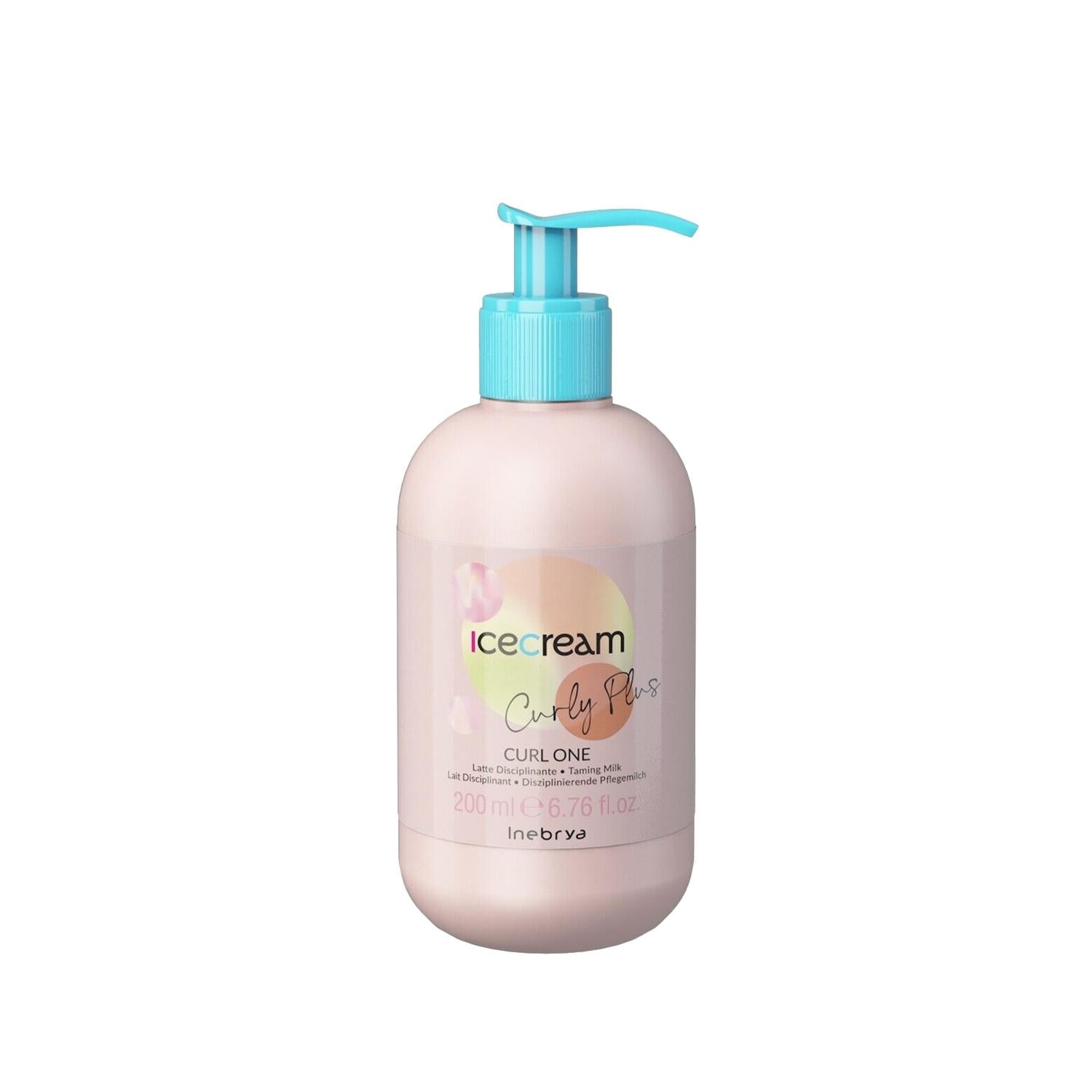 Inebrya Ice Cream: Curl Defining Milk for Wavy & Curly Hair - Anti Frizz, Smoothing Serum & Enhanced Definition Inebrya Curl Milk: Define Curls, Anti-Frizz - Wavy & Curly Hair curly hair product, wavy hair product, curl defining milk, anti frizz hair treatment, hair smoothing serum, hair styling product, curl enhancing lotion, hair styling product, curly hair, wavy hair, curl definition, frizz reduction, hair smoothing, hair care, defining curls, enhancing curls, frizz control, hair milk, soothing milk, det