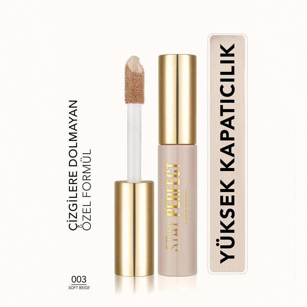 Flormar Stay Perfect High Pigment Concealer 003 Soft Beige