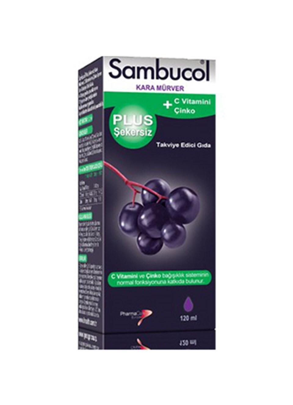 Sambucol Plus Sugar-Free Black Elderberry Syrup - Immune System Support for Kids & Adults - image 2