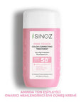 Sinoz Pink Touch Tone-Evening Pink Sunscreen SPF50+ 50ml