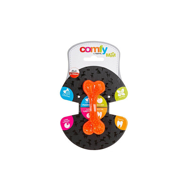 Aquael Comfy Dental Minty Dog Bone Chew Toy 12.5 cm