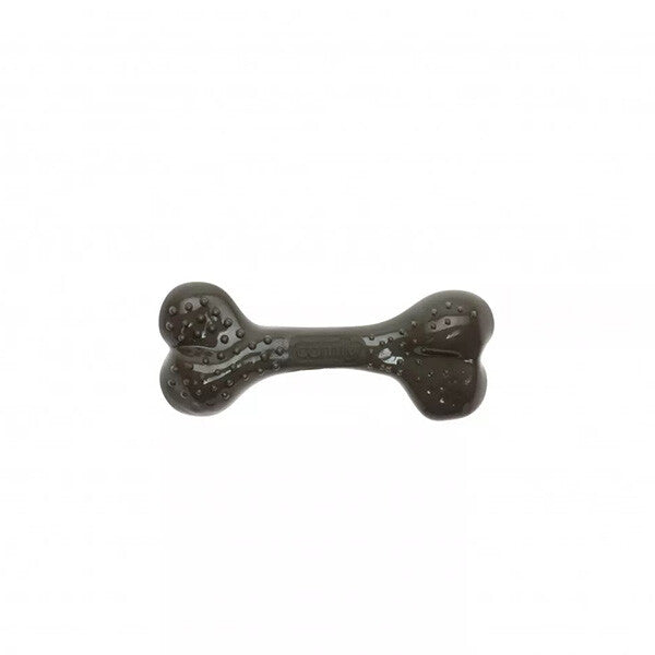 Aquael Ecomfy Bone-Shaped Mint Scented Dog Toy, Khaki 8.5 cm