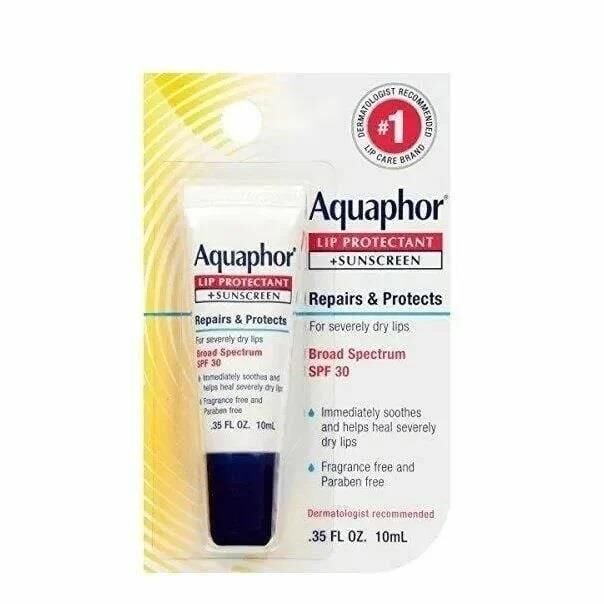 Aquaphor Lip Protectant + Sunscreen SPF 30 Lip Balm 10ml
