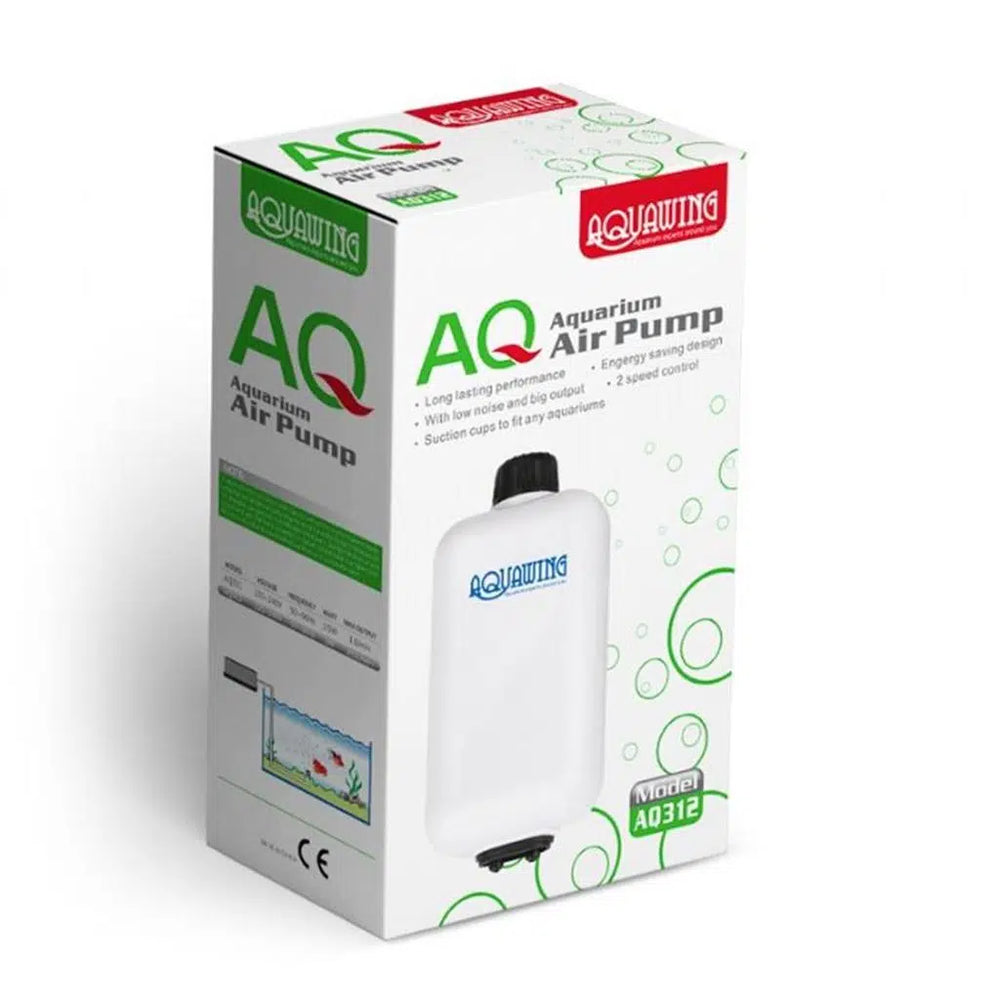 Aquawing AQ312 Dual Outlet Air Pump for Quiet Oxygenation 2.5W