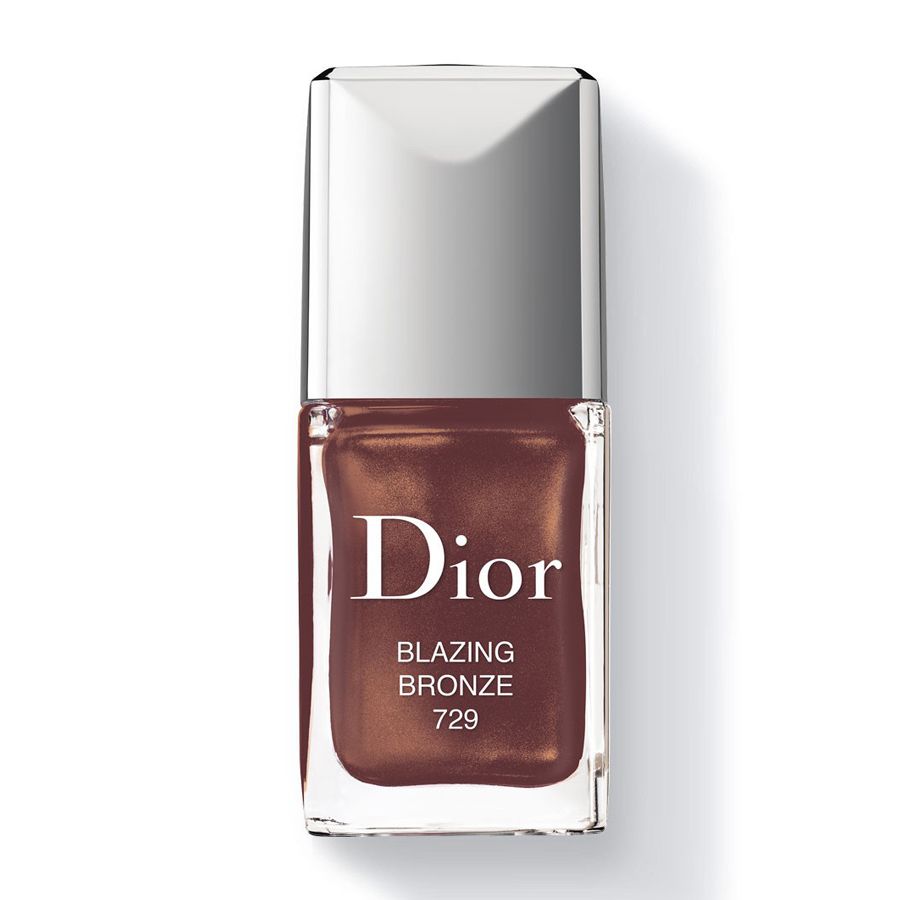Dior Vernis 729 Blazing Bronze Nail Polish for High-Shine Wear