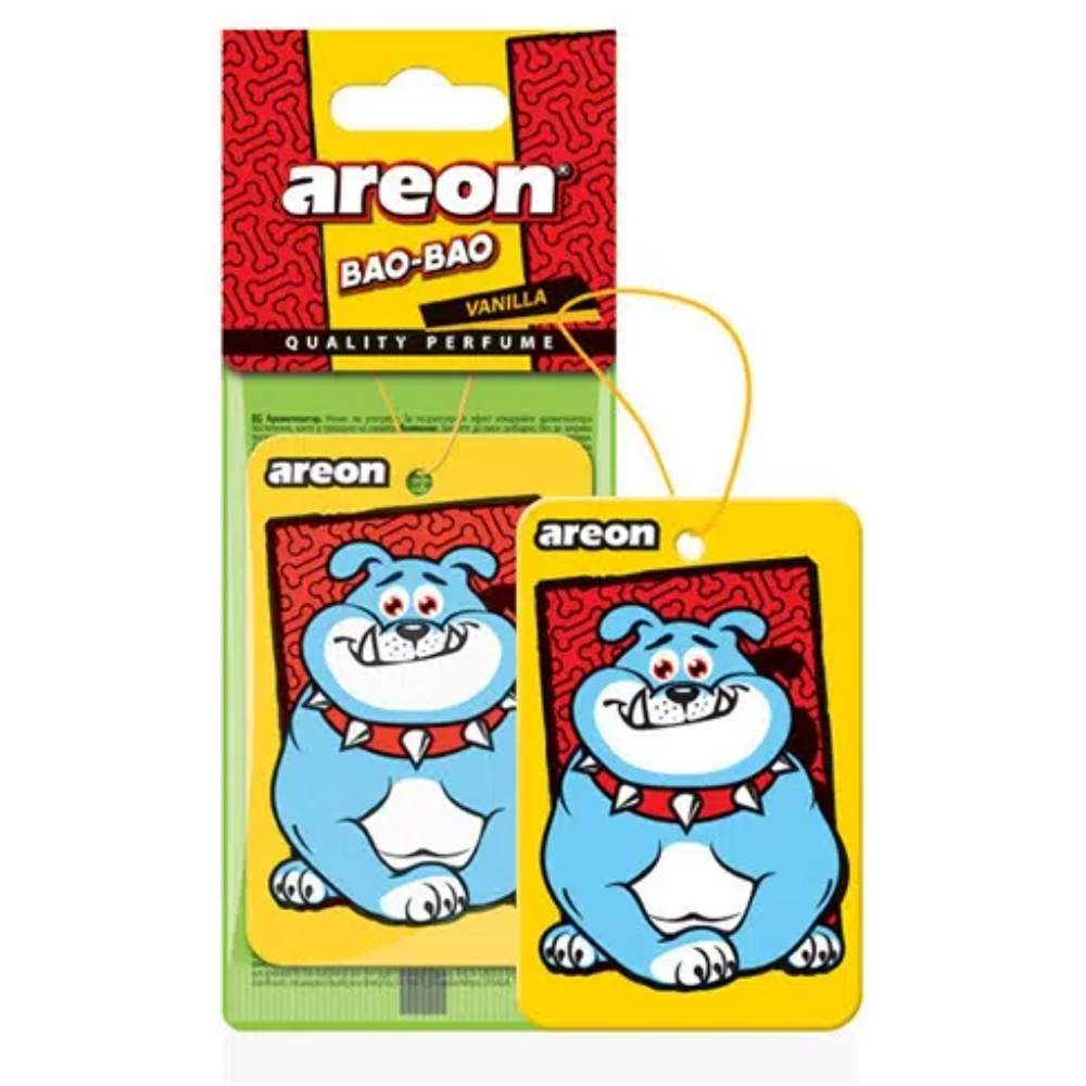Areon Fresh Bao-Bao Vanilla Hanging Car Air Freshener