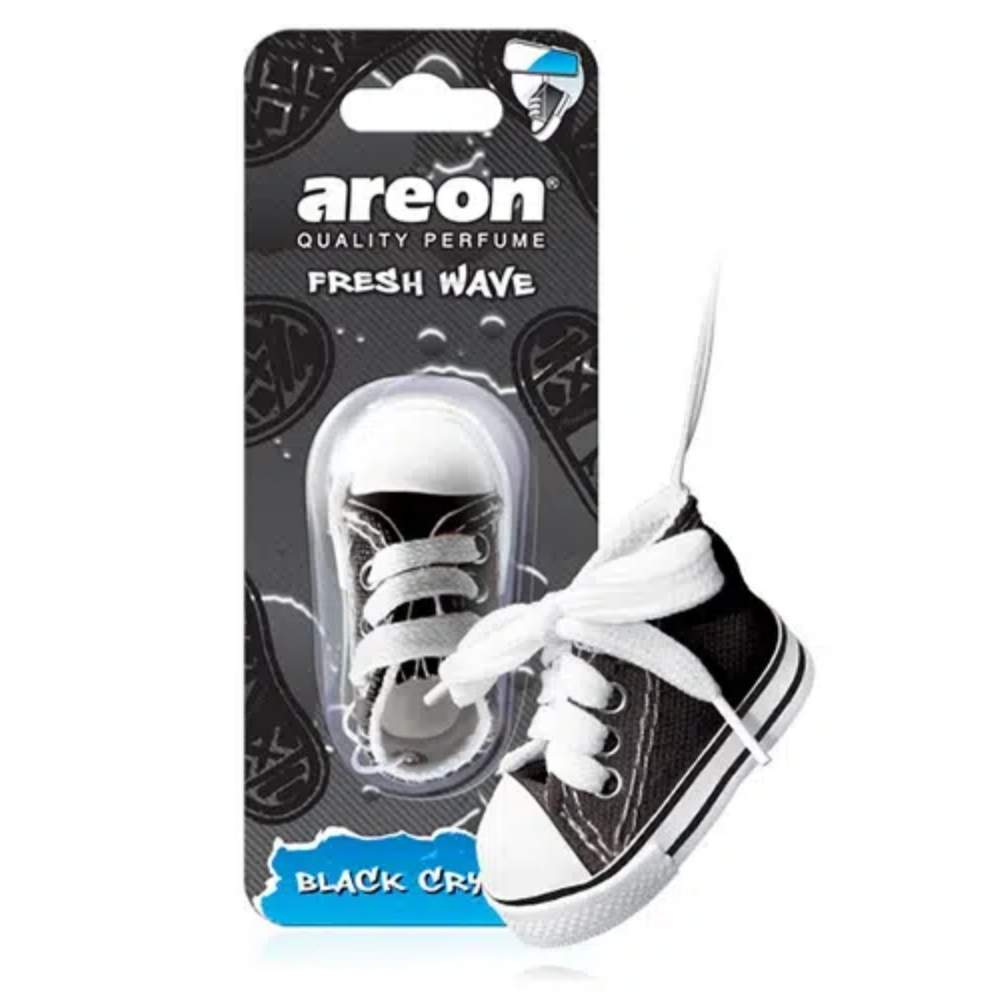 Areon Fresh Wave Black Crystal Car Air Freshener Scent