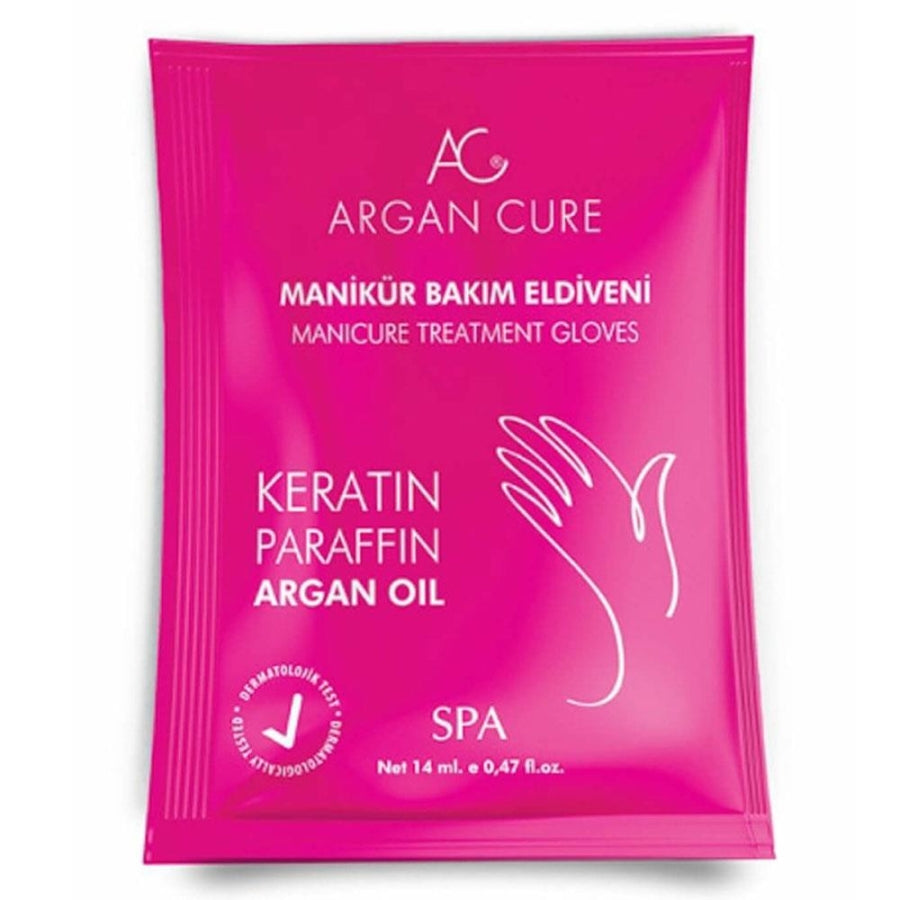 Argan Care Manicure Gloves with Argan Oil and Keratin 1 Pair