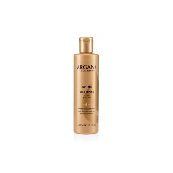 Argan+ Hawaiian Kukui Oil Shampoo for Frizz Control 300 ml