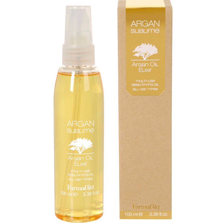 Farmavita Argan Sublime Elixir Nourishing Hair Oil 100ml