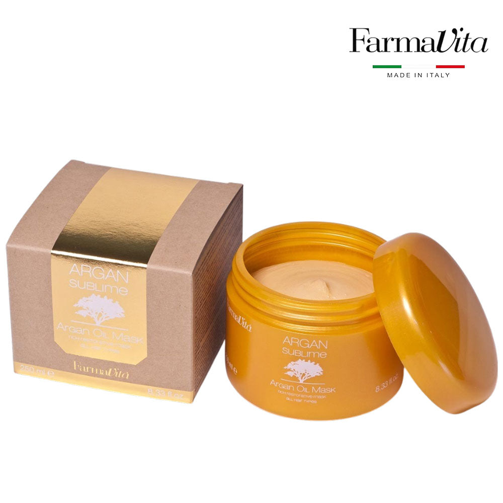 Farmavita Argan Sublime Mask for Intense Shine and Softness 250ml