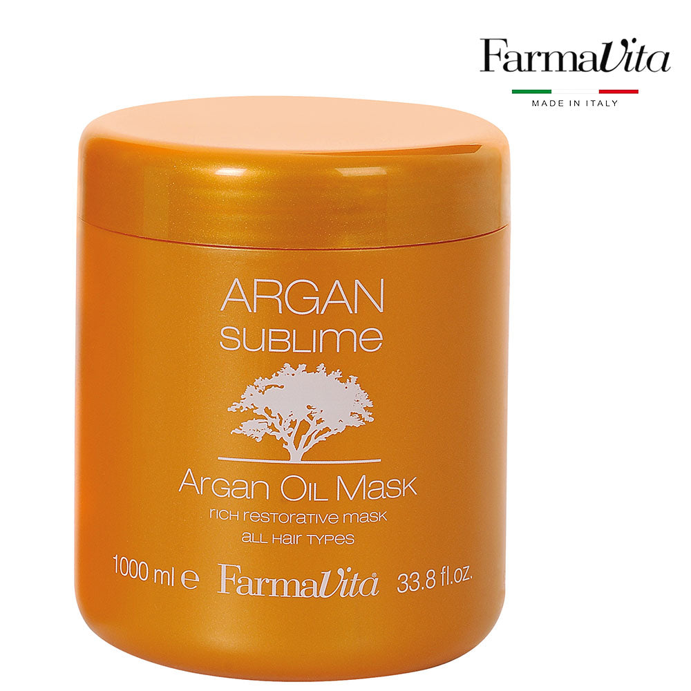 Farmavita Argan Sublime Mask Nourishing Hair Treatment 1000 ml