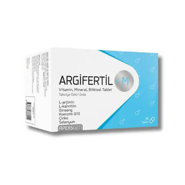 Argifertil M Nutritional Supplement for Men 90 Tablets