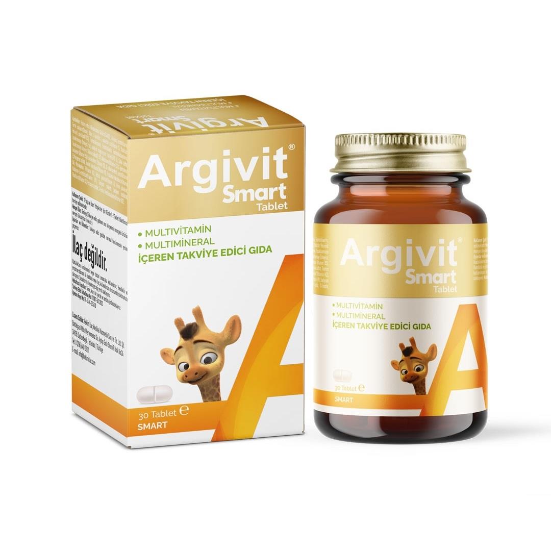 Argivit Smart Multivitamin Supplement 30 Tablets | Premium Formula