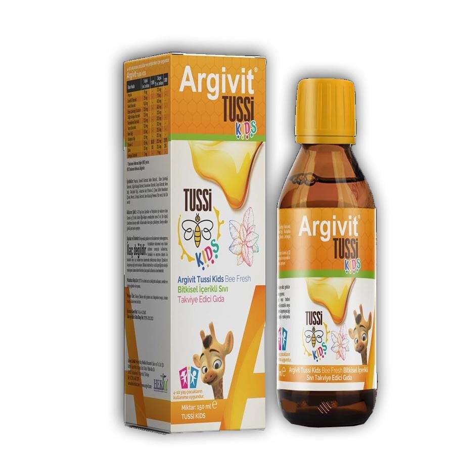 Argivit Tussi Kids Syrup Herbal Support for Children 150ml