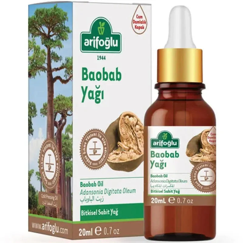 Arifoglu Cold-Pressed Baobab Oil for Wellness 20ml