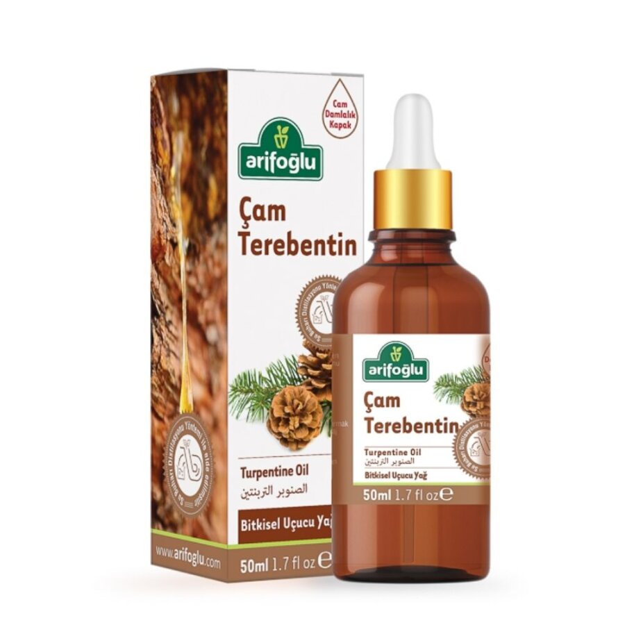 Arifoglu Pine Turpentine Oil 100% Pure Hair & Skin Care 50 ml