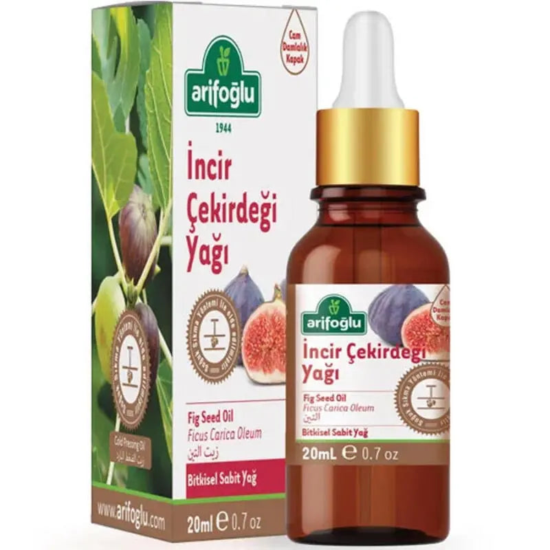 Arifoglu Fig Seed Oil Cold Pressed Dietary Oil 20ml
