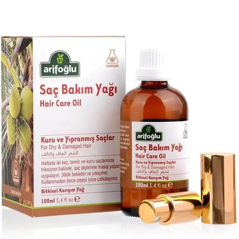 Arifoglu Hair Care Oil for Dry &amp; Damaged Hair 100ml
