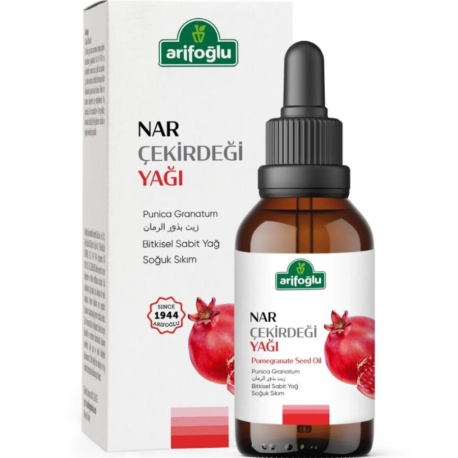 Arifoglu Pure Natural Rosehip Oil for Skin and Hair, 50 ml Bottle