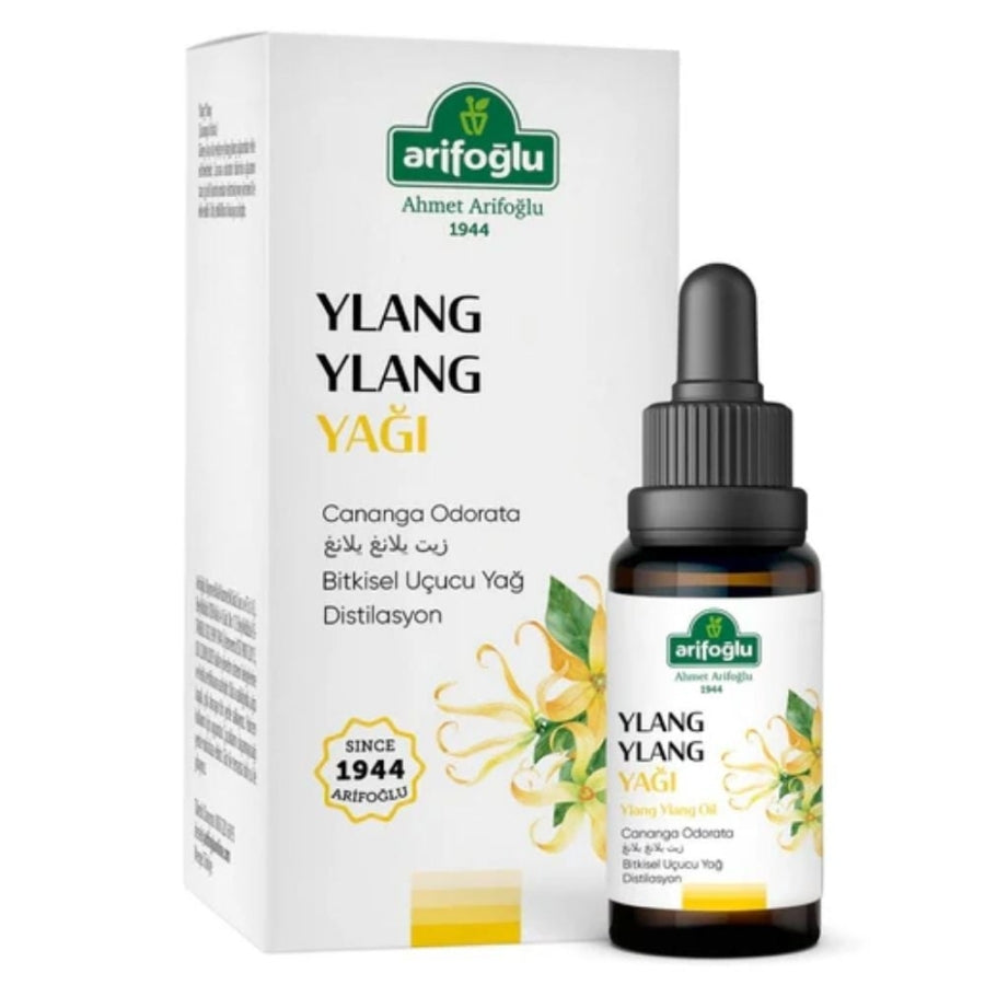 Arifoglu Pure Ylang Ylang Essential Oil for Skin and Hair 10ml