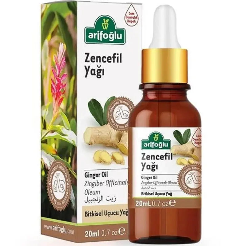 Arifoglu Ginger Essential Oil for Aromatherapy 20ml
