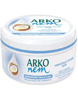 Arko Nem Coconut Oil Moisturizing Cream for Soft Skin 300ml