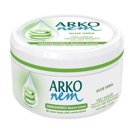 Arko Nem Aloe Vera Moisturizing Care Cream 300 ml