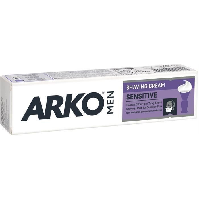 Arko Men Sensitive Shaving Cream for Irritation-Prone Skin 100g