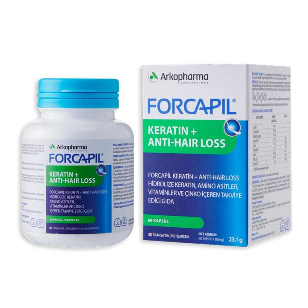 Arkopharma Forcapil Keratin Anti Hair Loss Capsules 60 Count