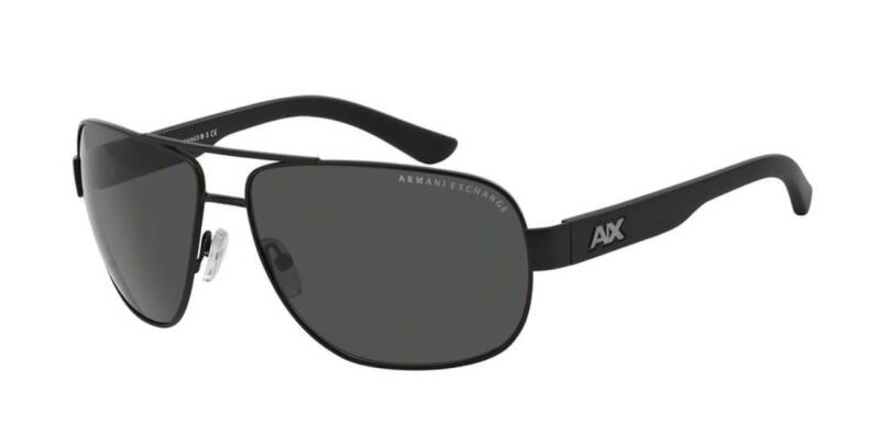 Armani Exchange 0AX2012S Men's Sunglasses Matte Black 62mm