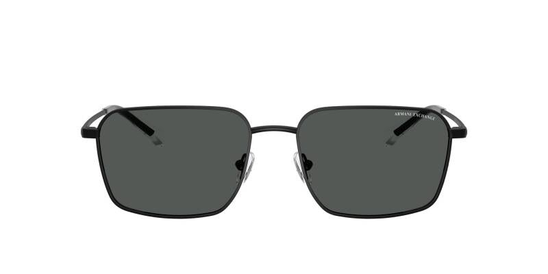 Armani Exchange 0AX2053S Men's Modern Aviator Sunglasses 57mm