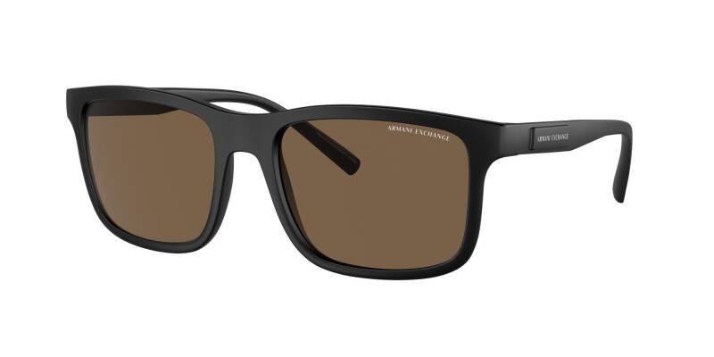 Armani Exchange 0AX4145S Men's Square Sunglasses 57mm