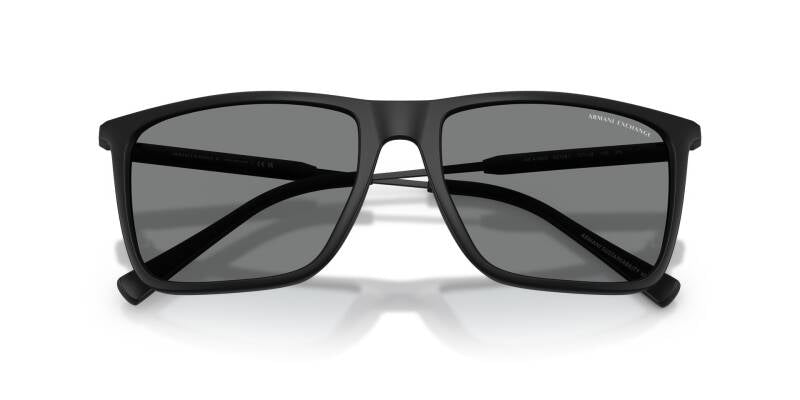 Armani Exchange 0AX4160S Men's Square Sunglasses 57mm