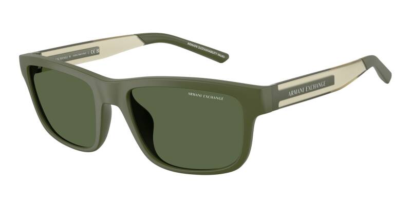 Armani Exchange 0AX4169SU Square Men's Sunglasses 55mm